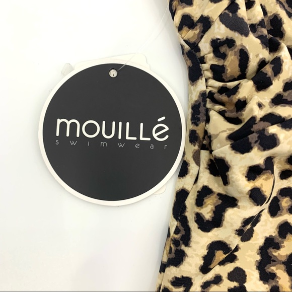 mouille swimwear Leopard One-Piece Suit Size Large NWT - Picture 4 of 12